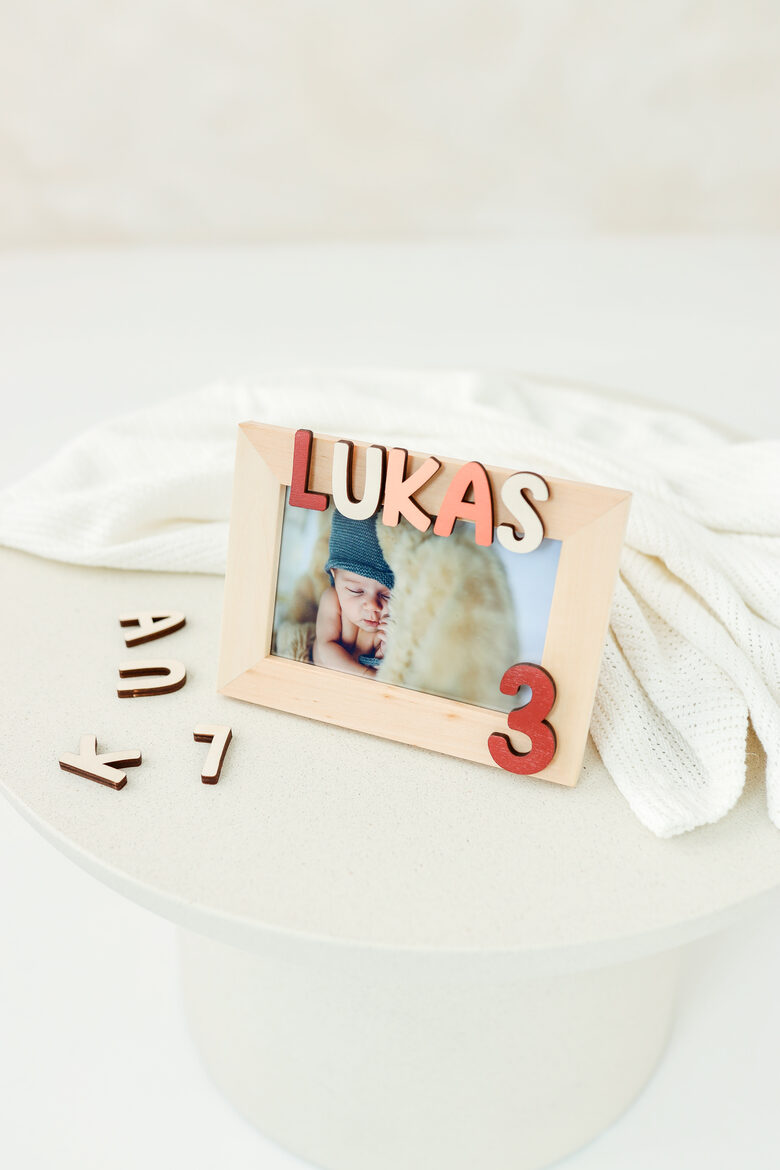 Personalizēts foto rāmītis no koka